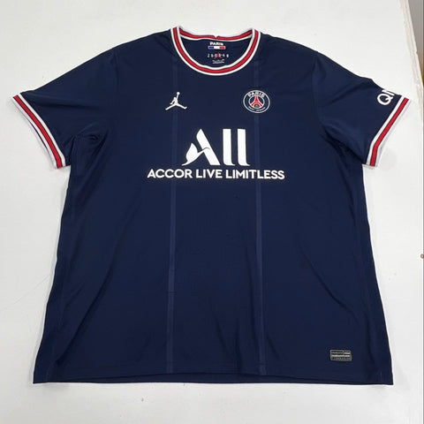 Lot of 2 Men's Soccer Jerseys PSG Jordan & Adidas FC Bayern Size 2XL