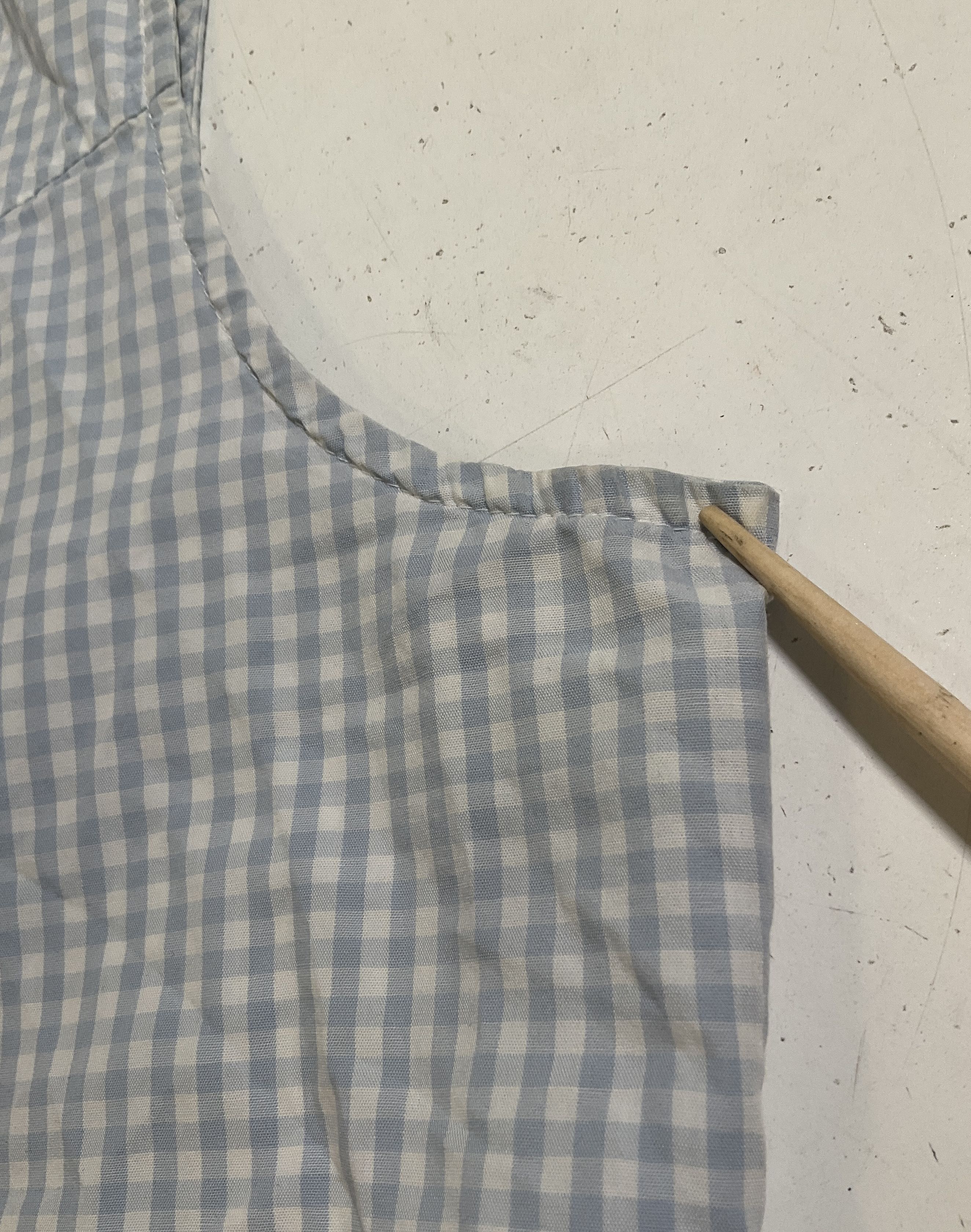 Vintage 90s Levi's Dry Goods Women's Gingham Sleeveless Button Up Shirt XL