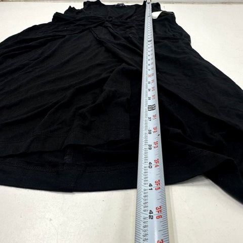 Karen Kane Women's Black American Riviera Asymmetric Drape Dress Sz L NWT