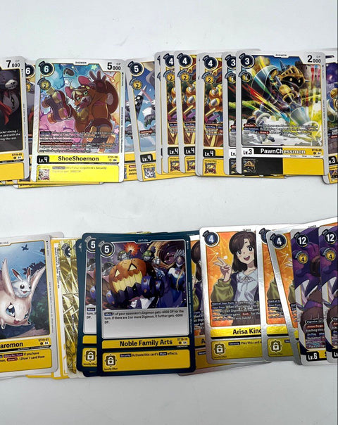 Digimon Card Game Lot ST19 Liberator Fable 04 Approximately 50 Cards See Photos