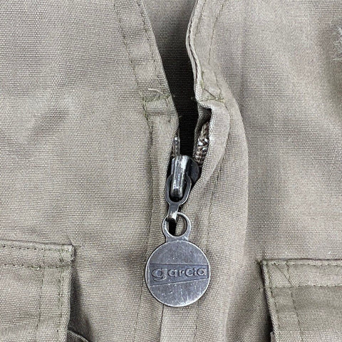 Vintage 90s Garcia Men's Tan Fly Fishing Utility Vest Multi Pocket OSFA