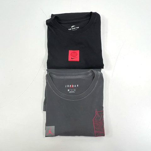 Lot 2 Nike Jordan Graphic Long Sleeve T-Shirts Lyrical Lemonade Men's Size S