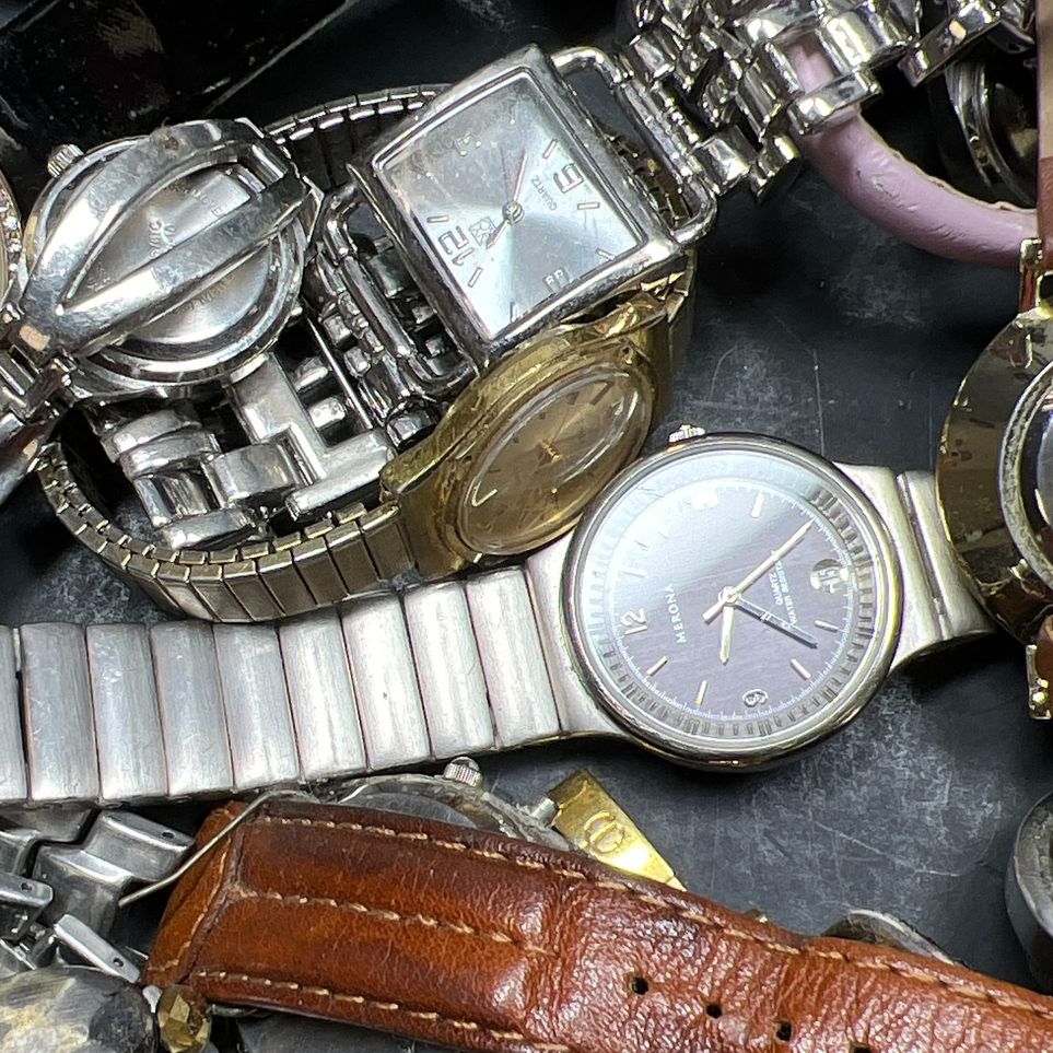 Assorted Styles Analog Watches Lot for Parts or Repair