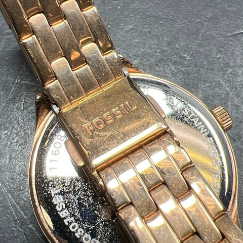 Fossil BQ3078SE Wristwatch New Battery
