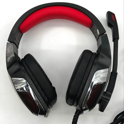 Hunterspider V-4 Pro Gaming Headset Wired Over-Ear with Microphone Tested Works