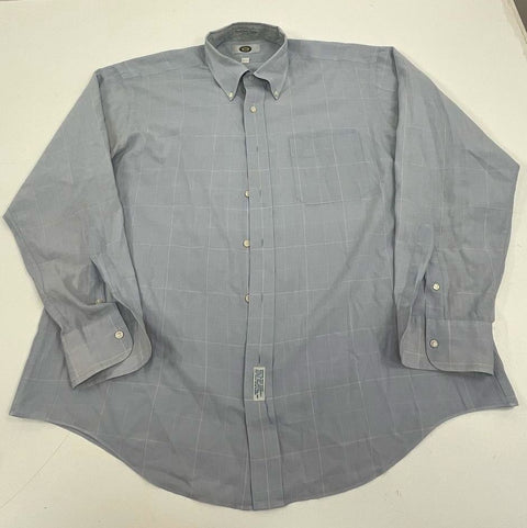 Vintage 80s Lot 2 Arrow & Harbour Club Button Up Shirts Mens XL 16.5 USA