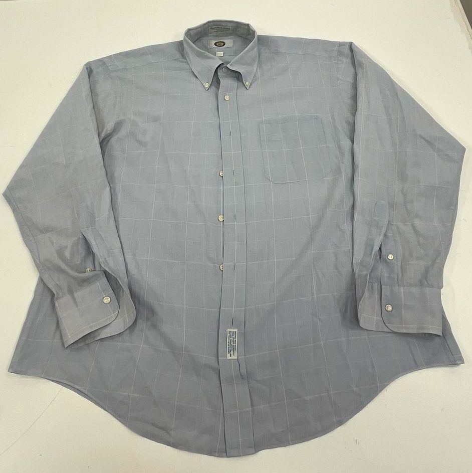 Vintage 80s Lot 2 Arrow & Harbour Club Button Up Shirts Mens XL 16.5 USA