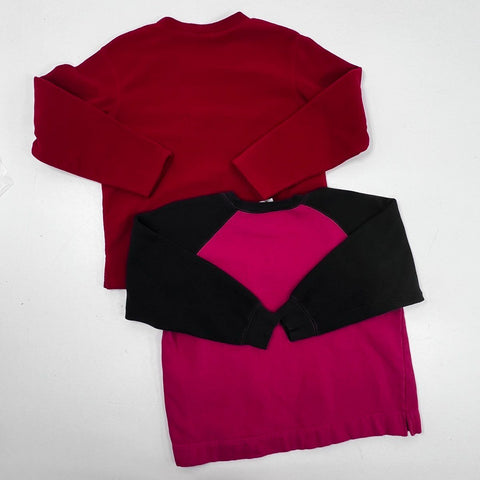 Looney Tunes Kids Sweatshirts Lot of 2 Tweety Bird Purrfect Red Pink Sz M XL