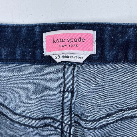 Kate Spade Dark Wash Flare Leg Denim Jeans Women's Size 29