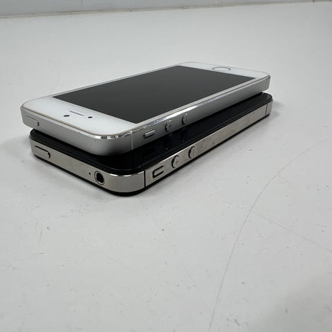 Apple iPhone 5S A1453 & iPhone 4S A1387 Smartphone Lot of 2
