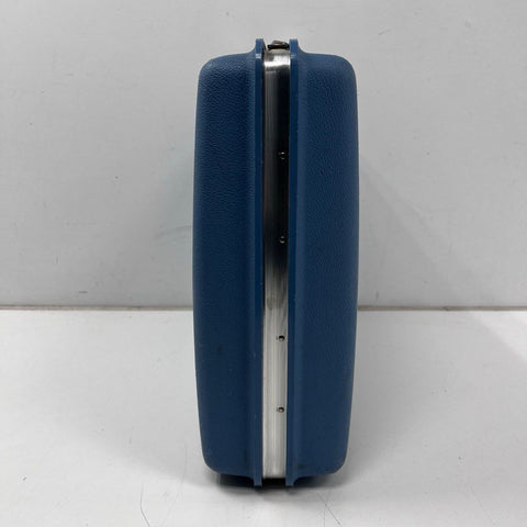Vintage Samsonite Montbello II Blue Hardside Suitcase Luggage 24 Inch