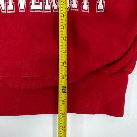 Vintage 90s Champion Reverse Weave Bradley University Crewneck Made USA Sz L