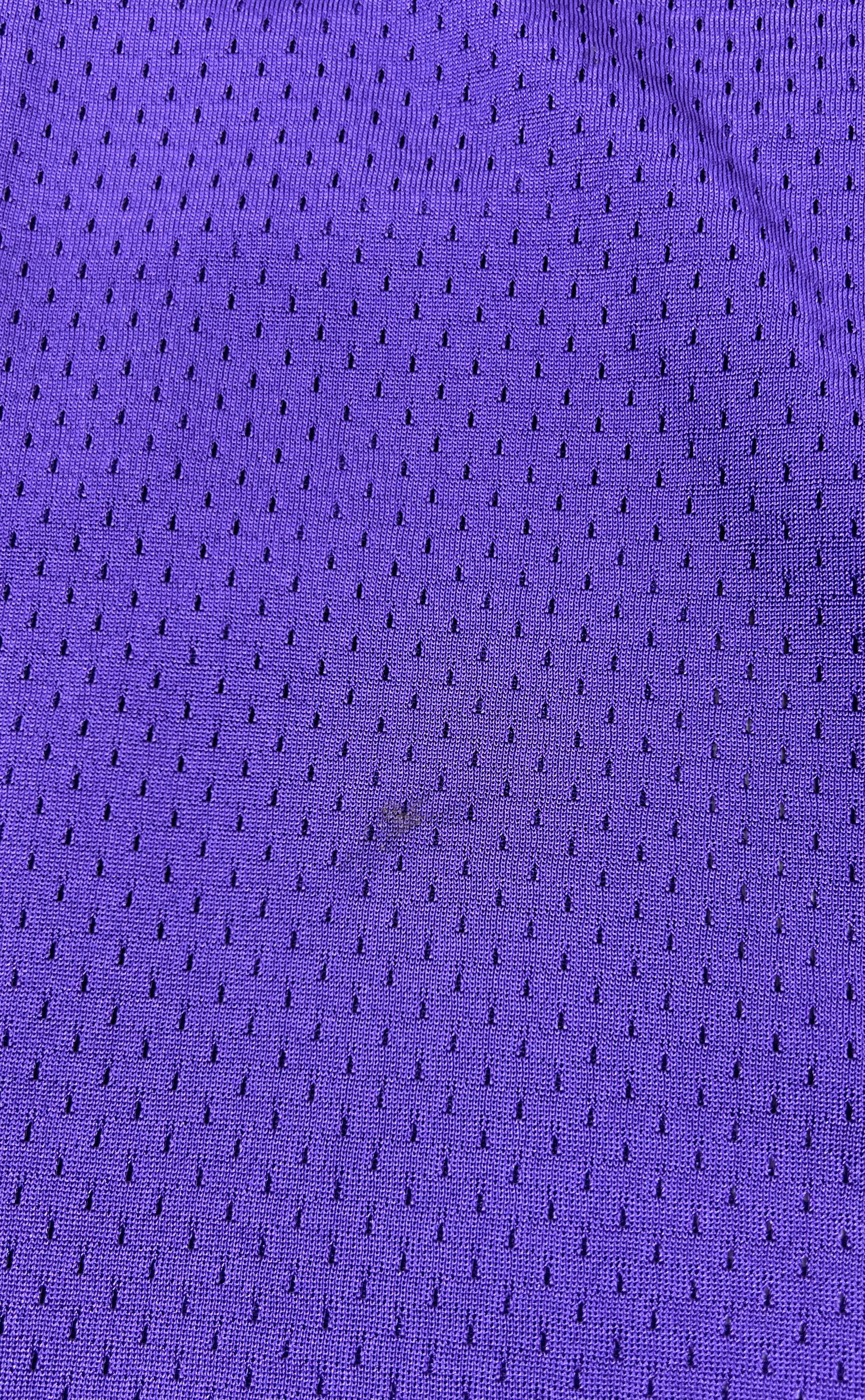 Men's Reebok NFL Short Sleeve Purple Brett Favre 44 Sports Jersey - Size 50