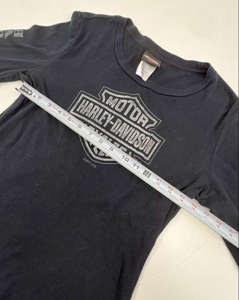 2011 Harley-Davidson Barnett El Paso TX Long Sleeve Graphic T-Shirt Sz L