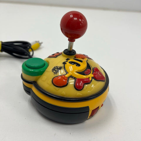Pac-Man Plug & Play TV Game Joystick Controller 2007 Jakks Pacific Arcade