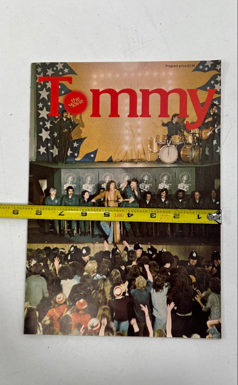 Vintage 1975 Tommy The Movie Program The Who Rock Opera Ken Russell Film Book