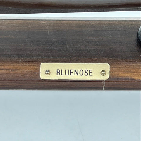 Bluenose Wooden Schooner Model Ship 21" Handcrafted Sailboat Maritime Decor