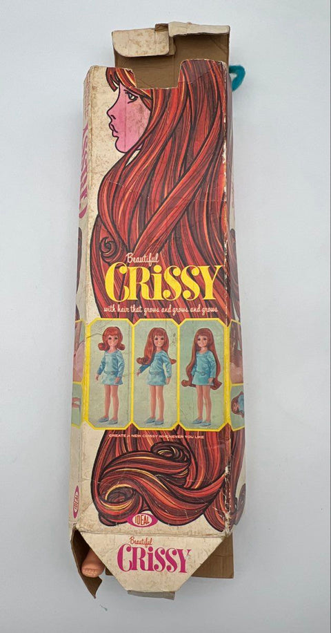 Vintage Ideal Beautiful Crissy Doll 18 Inch Growing Hair With Box