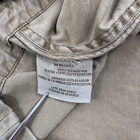 Levi's Men's Olive Green Cotton 4-Pocket Field Utility Jacket Size XL
