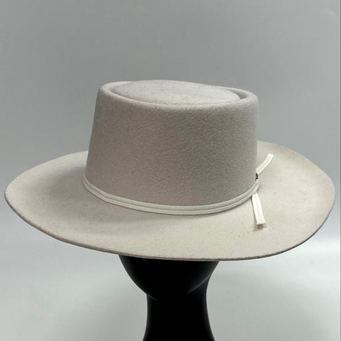 Vintage Eddy Bros 100% Wool Bolero Hat Chris Eddy Made in USA Sz Small