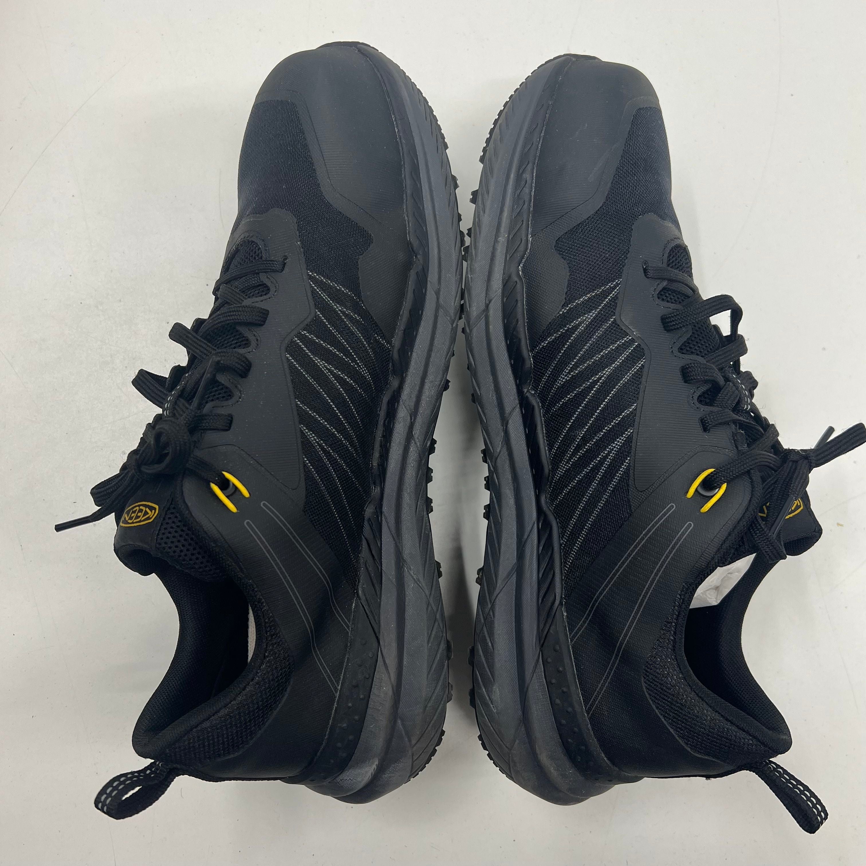 Keen Utility Speedworks Carbon Toe Black Safety Work Shoes Men's Size 11D