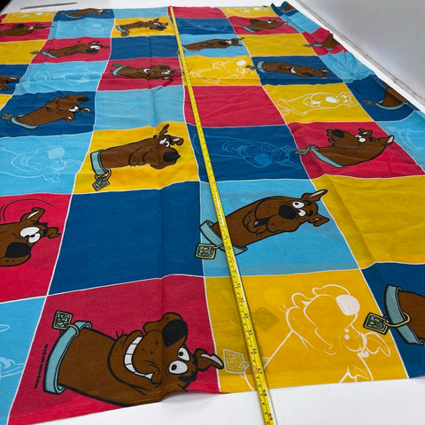 Vintage Scooby Doo Sheet Set Dan River Twin Size 3 Piece 1999 Hanna-Barbera