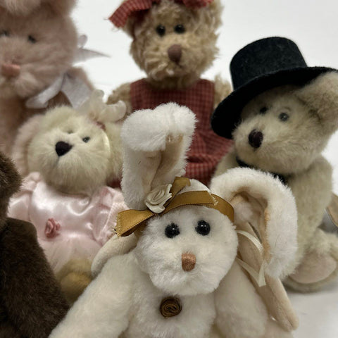 Boyds Bears & Friends Archive Collection Plush Lot 11 Pieces Mixed Vintage