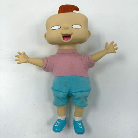 Vintage 1997 Rugrats Phil & Lil DeVille Doll Lot of 2 Viacom Plush Vinyl