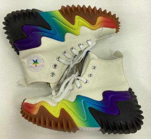 Converse Run Star Motion Pride Rainbow High Top Platform  display picture 1