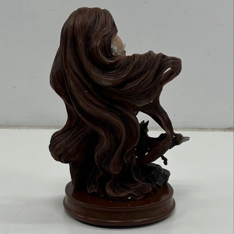 Bradford Exchange Native Spirits Maiden with Wolves Figurine Sculpture LE 2018