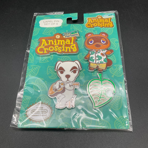 Nintendo Animal Crossing Lapel Pin Sets Controller Gear 2020 New Horizons 2 Pks