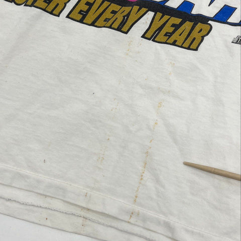 Vintage 1998 NASCAR 50th Anniversary All Over Print T-Shirt Chase USA Sz XXL