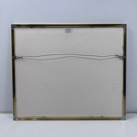 Steve Strickland Starwave II Abstract Framed Print 27x23 Signed Modernist Art