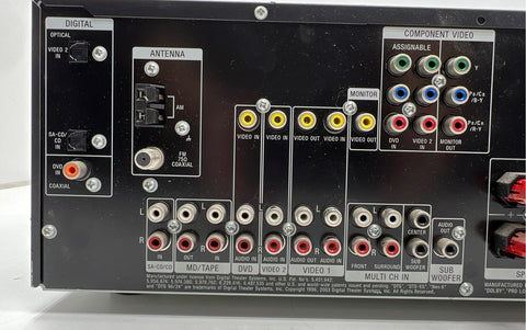 Sony STR-DE598 6.1 Channel AV Receiver Digital Audio Video Control Center 220W