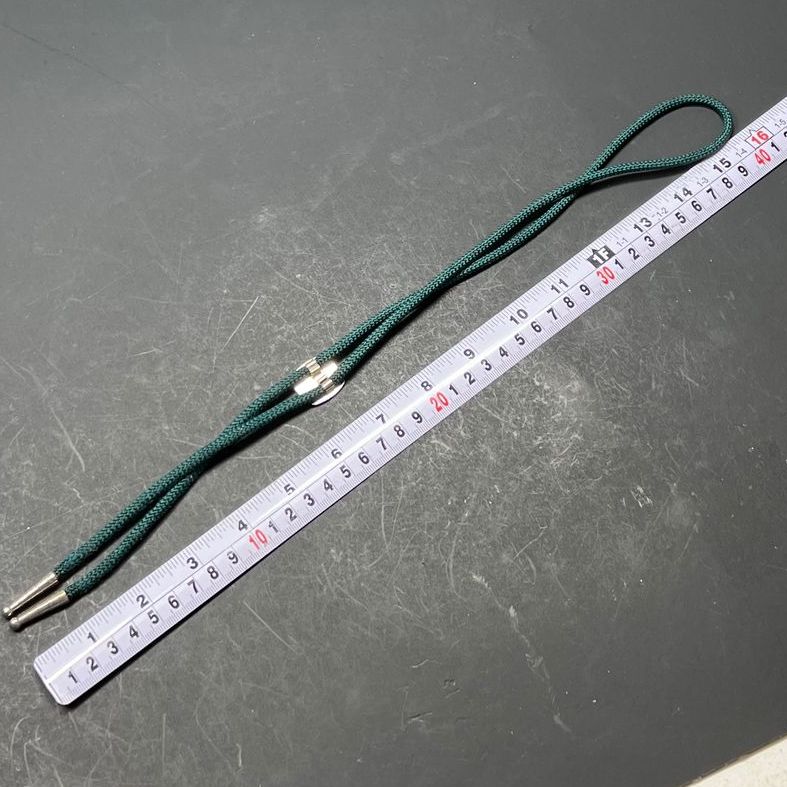Boy Scouts of America Green Cord Bolo Tie