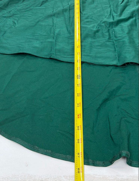 Jules & Cleo Women's Green High Neck 3/4 Sleeve Mermaid Gown Dress Size 8 NWT