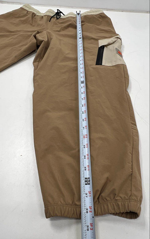 Nike Woven Cargo Pants Tan Beige Sportswear Joggers Elastic Waist Men's Sz XXL