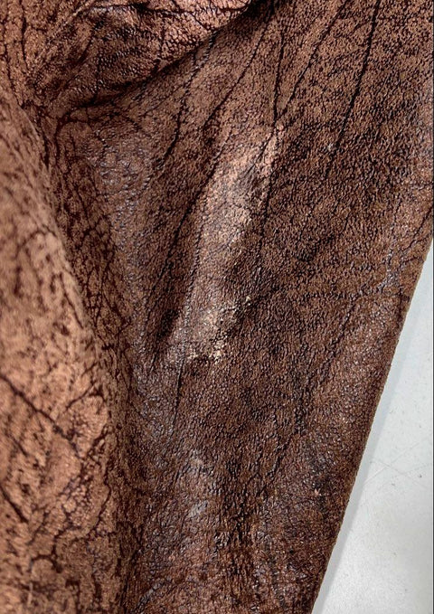 Wilsons Adventure Bound Brown Vintage 90s Cracked Leather Bomber Jacket Men's XL