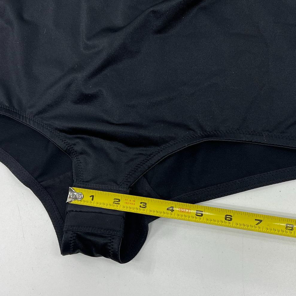 NWT Women's Cabernet Black Shape Wear Body Suit Underwire Cups - Size 38B