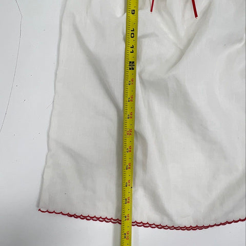 Vintage 80s Lot 4pc Infant Baby Smocked Gown Christmas Romper Handmade Clothes