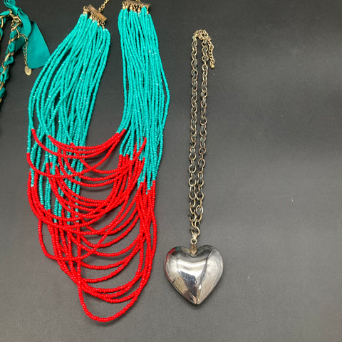 JoyFolie Charming Charlie Boho Statement Necklaces Jewelry Lot of 5