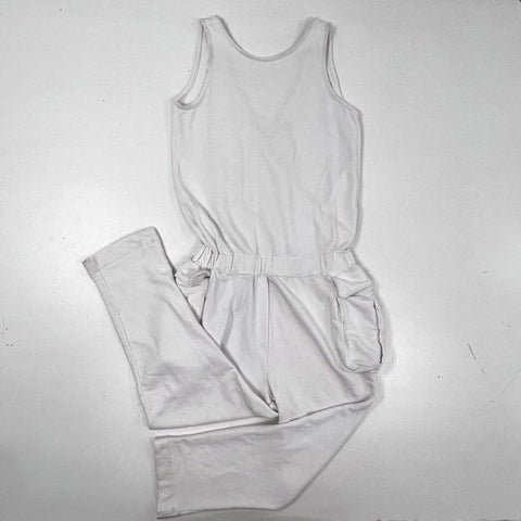Sibel Saral Women's White Ayer Cotton Cargo Pocket Jumpsuit NWT Sz S