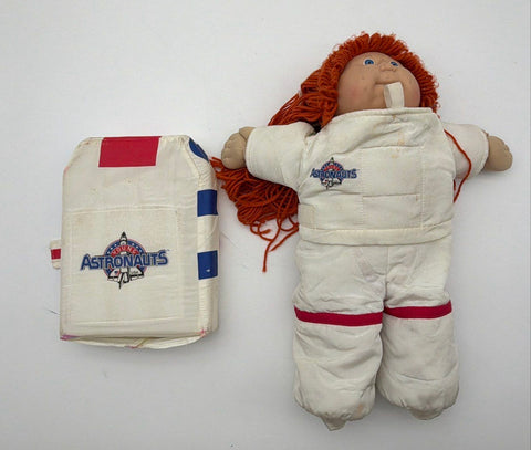 Vintage Cabbage Patch Kids Young Astronaut Doll 1986 Xavier Roberts Coleco 16"