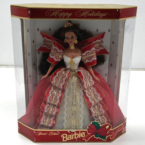 Mattel Happy Holidays Barbie 1997 10th Anniversary Special Edition NIB NRFB
