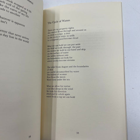 Dan Gerber DEPARTURE SIGNED First Edition 1973 Paperback Poetry Book Inscribed