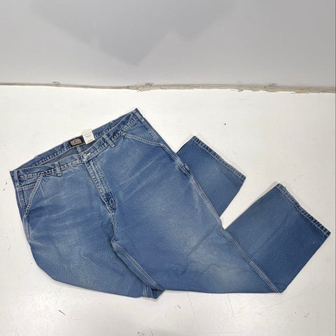 Vintage Y2K Big Smith Men's Blue Carpenter Jeans Relaxed Fit Denim Sz 44x34