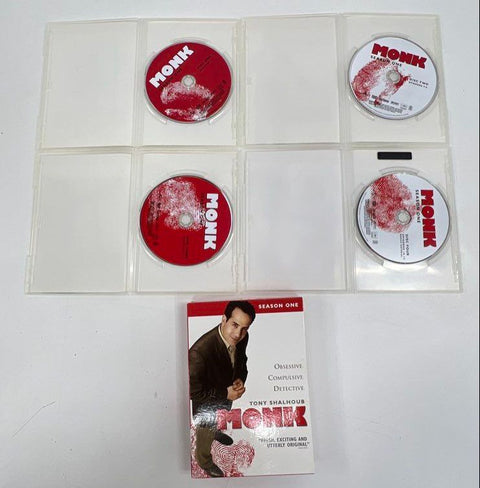 TV Series DVD Lot - 11 Sets Monk Bones True Blood Dexter Outlander