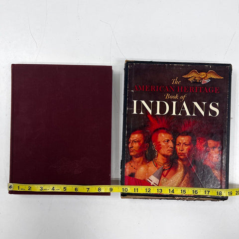 American Heritage Book of Indians JFK Intro Hardcover 1961 History 9x12