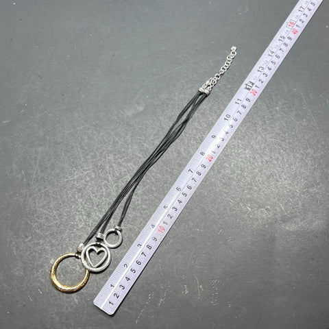 Brighton Bubbles Three Strand Pendant Necklace
