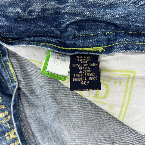 Vintage Y2K Marithe Francois Girbaud Men's Baggy Shuttle Tape Jeans Blue Sz 40M